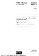 ISO/IEC 19794-2:2005