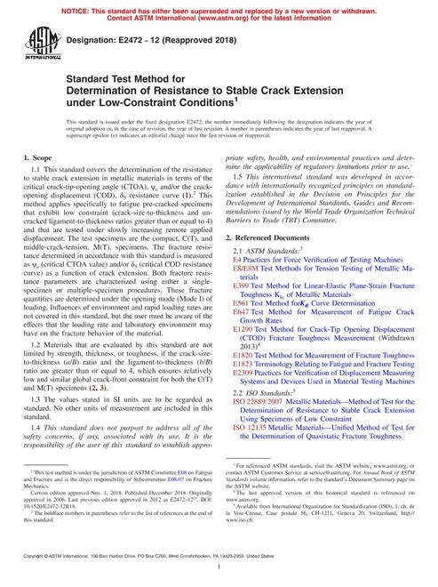 ASTM E2472-12(2018)