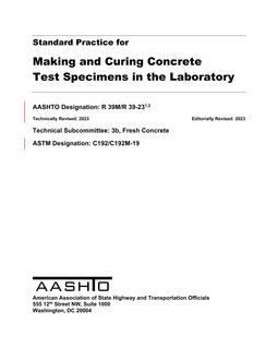 AASHTO R 39M/R 39-23