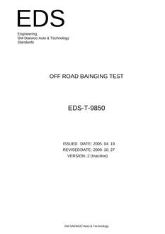 GMKOREA EDS-T-9850