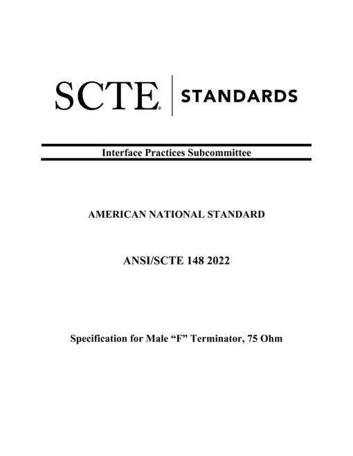 SCTE 148 2022