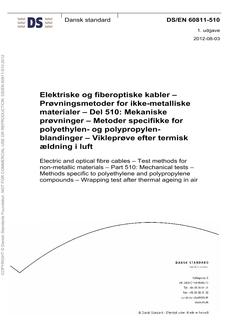 DANSK DS/EN 60811-510