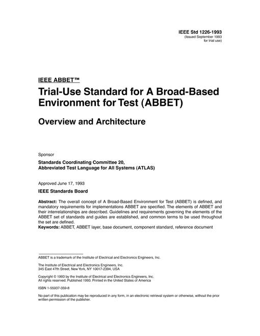 IEEE 1226-1993