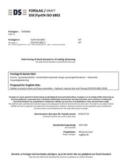 DANSK DSF/FPREN ISO 6802