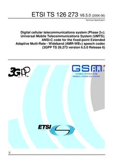 ETSI TS 126 273