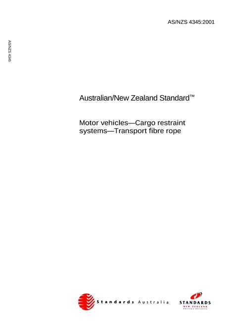 AS/NZS 4345:2001
