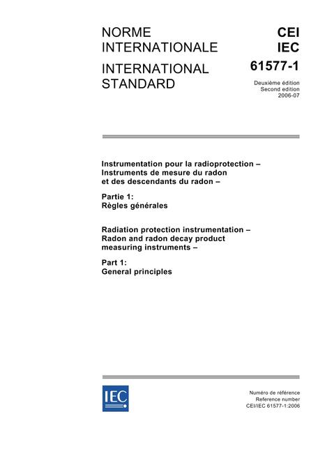 IEC 61577-1 Ed. 2.0 b:2006