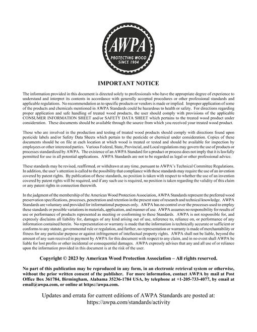 AWPA P2-19