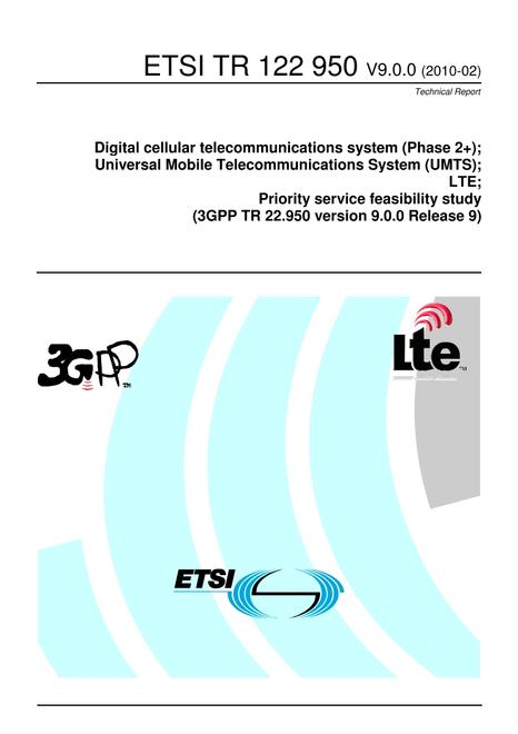 ETSI TR 122 950