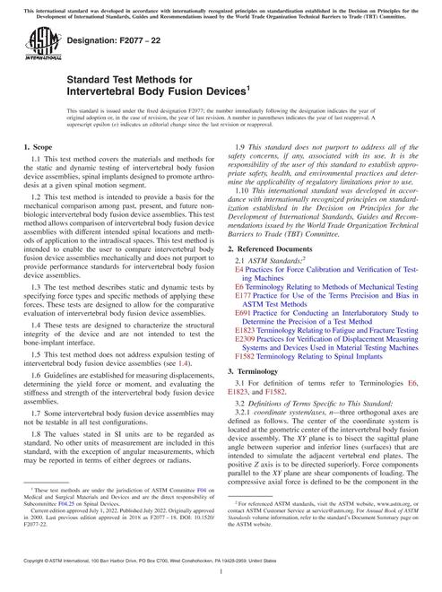 ASTM F2077-22
