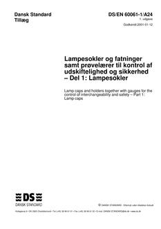 DANSK DS/EN 60061-1/A24
