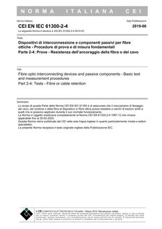 CEI EN IEC 61300-2-4