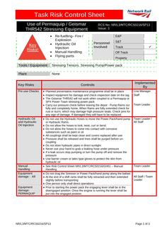 NR NR/L3/MTC/RCS0216/SP13 ISSUE 3