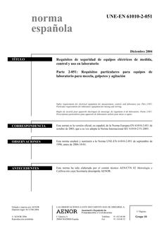 AENOR UNE-EN 61010-2-051