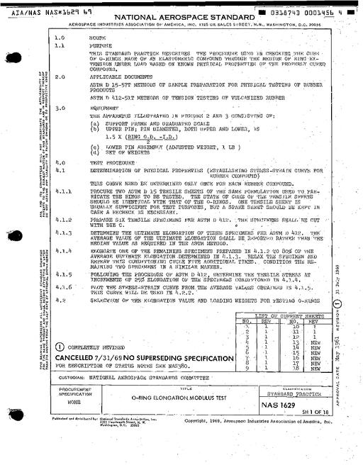 AIA NAS1629