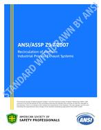 ASSP/AIHA Z9.7-2007