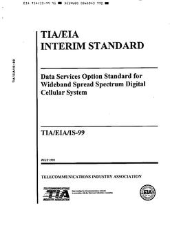 TIA TIA/EIA/IS-99