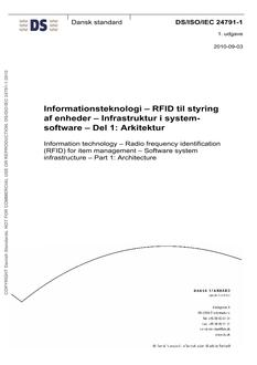 DANSK DS/ISO/IEC 24791-1