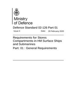 MODUK DEF STAN 02-126: PART 1