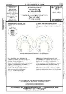 VDI VDI/VDE/DGQ 2618 BLATT 4.7