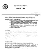 DOD DODD-5111.14
