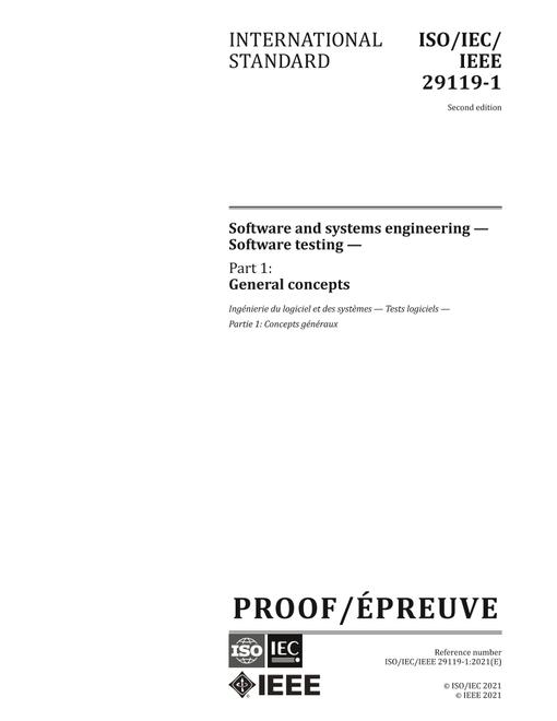 IEEE/ISO/IEC P29119-1