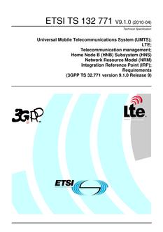 ETSI TS 132 771