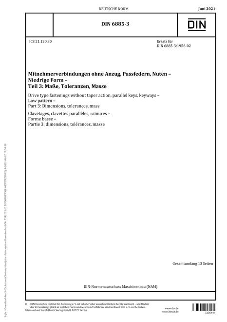 DIN 6885-3