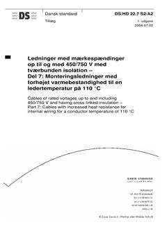 DANSK DS/HD 22.7 S2/A2