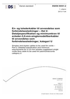 DANSK DS/EN 50551-2