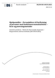 DANSK DS/EN ISO 10535