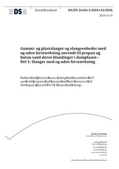 DANSK DS/EN 16436-1+A2