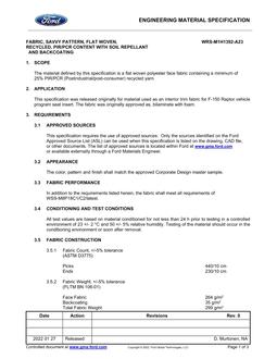 FORD WRS-M1H1392-A23
