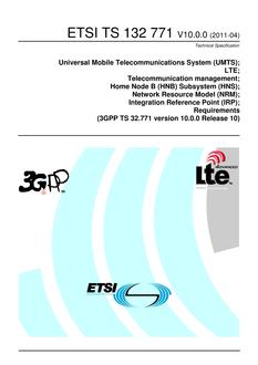 ETSI TS 132 771