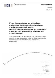 DANSK DS/EN 61189-6