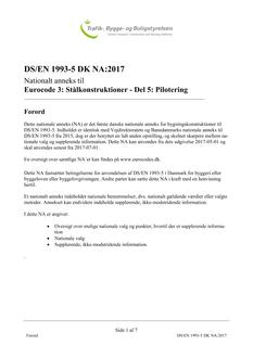 DANSK DS/EN 1993-5