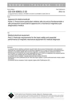 CEI EN 60601-2-33