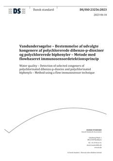 DANSK DS/ISO 23256