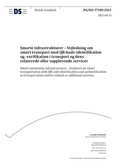 DANSK DS/ISO 37180