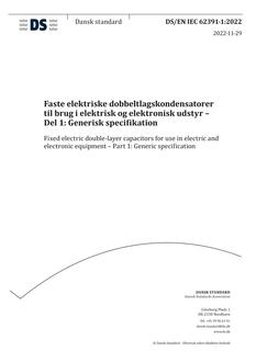 DANSK DS/EN IEC 62391-1