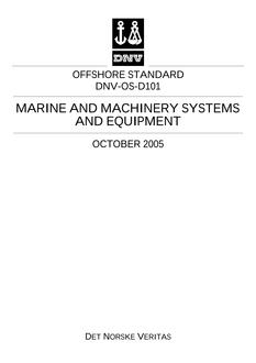 DNV DNV-OS-D101