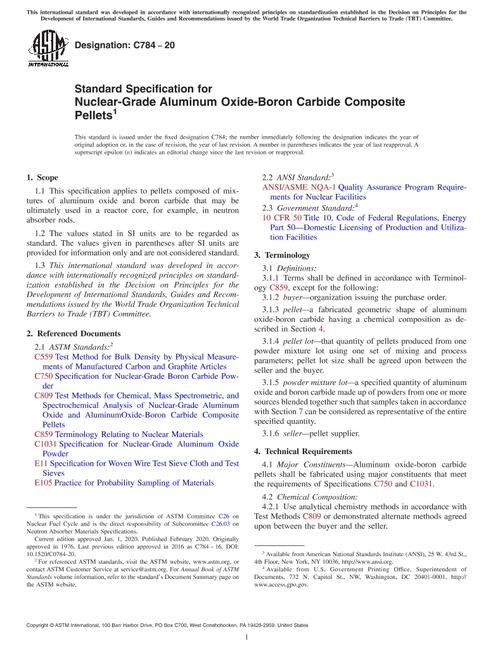 ASTM C784-20