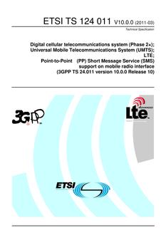 ETSI TS 124 011