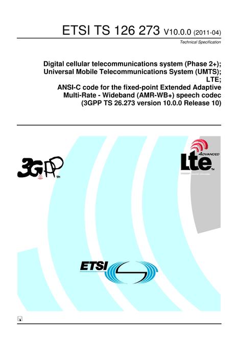 ETSI TS 126 273