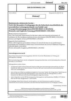 DIN EN ISO 80601-2-84 - DRAFT