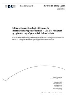 DANSK DS/ISO/IEC 23092-1
