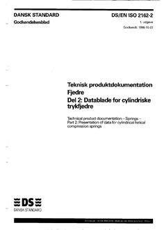 DANSK DS/EN ISO 2162-2