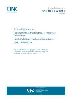 AENOR UNE-EN ISO 22568-3