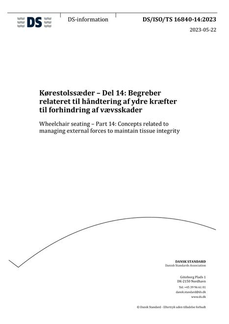 DANSK DS/ISO/TS 16840-14