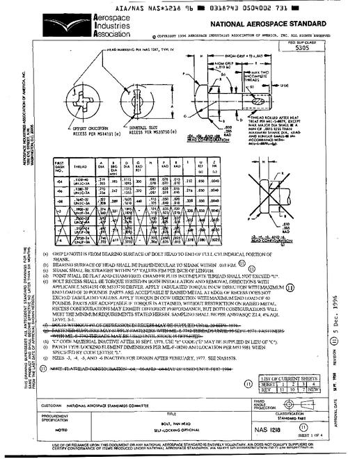 AIA NAS1218